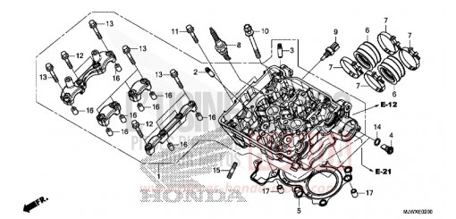 CULASSE CB500XAJ de 2018